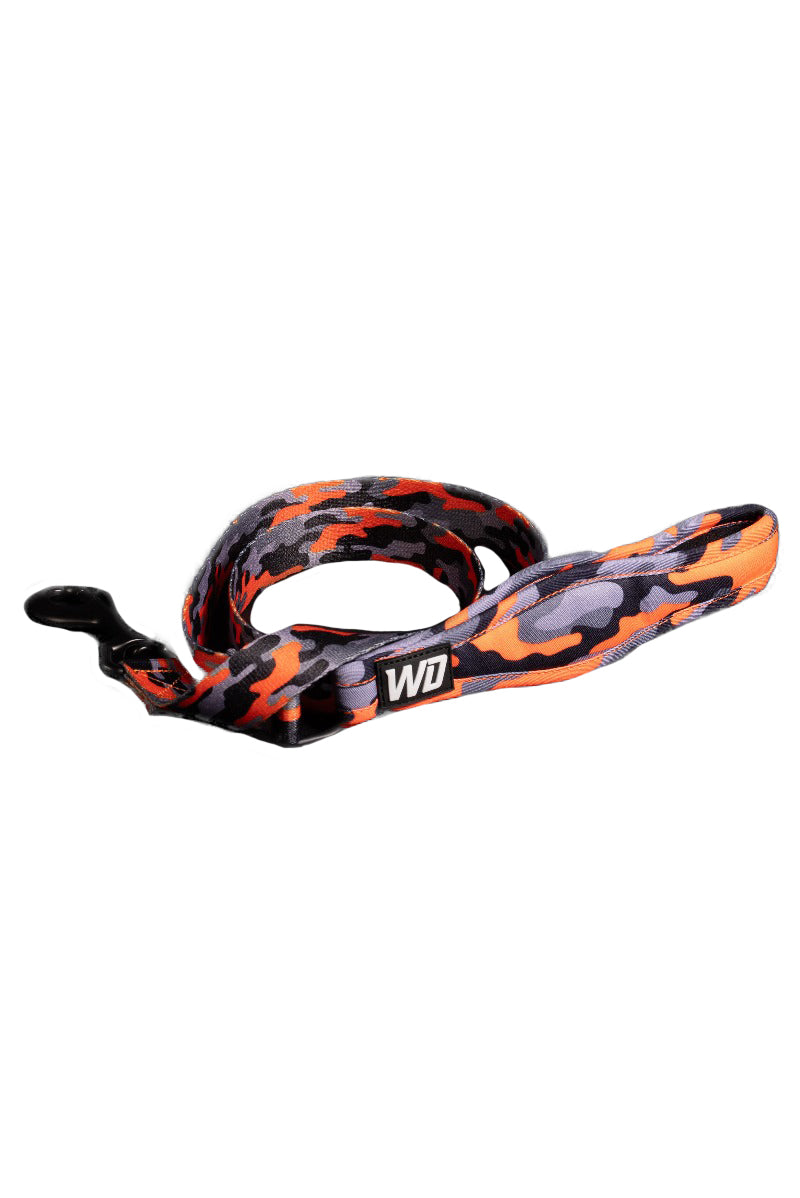 Snap Hook Strap (1.2m)  Orange Camo – Wonderdog